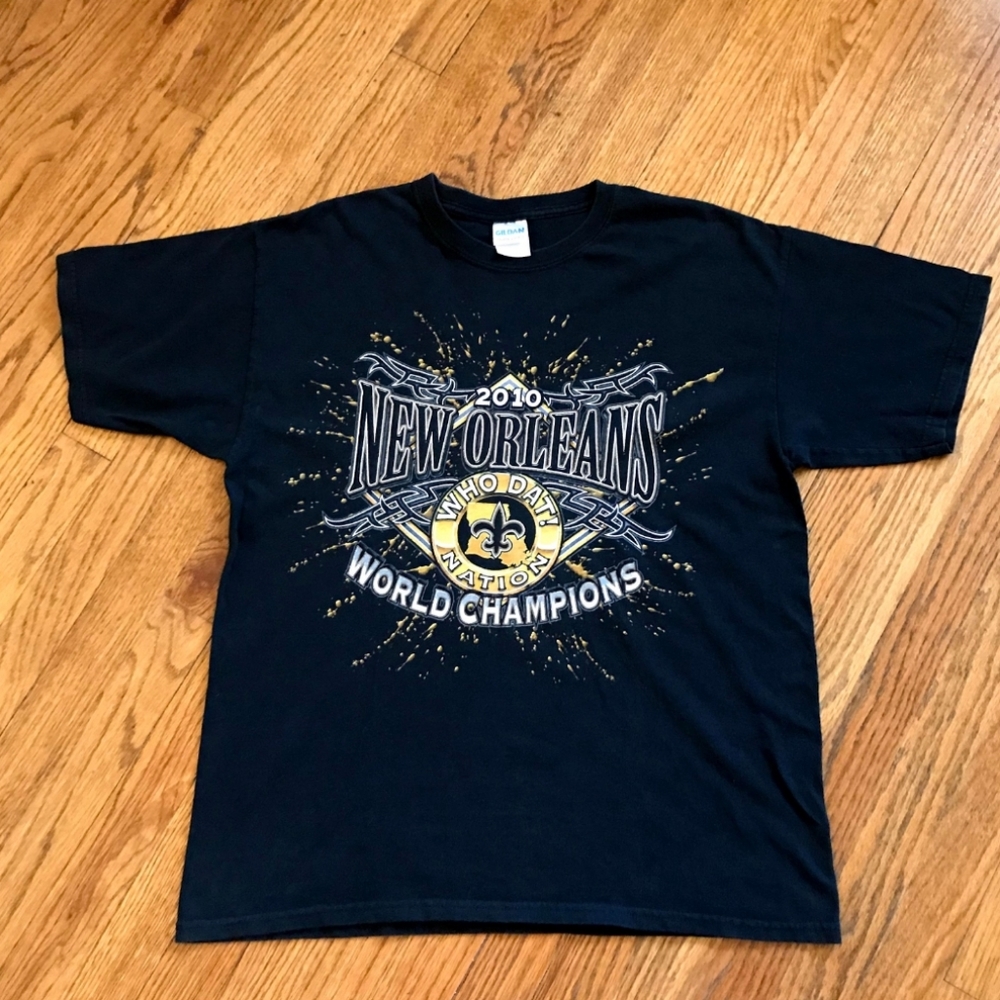 WHO DAT New Orleans Saints 2010 SUPER BOWL CHAMPIONS